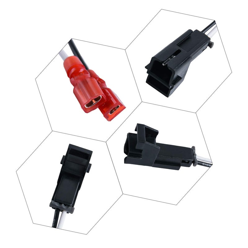 HSTECH 72-4568 2 Pairs (4 Pack) Speaker Harness for Selected General Motor Vehicles Total Adapters - Image 3